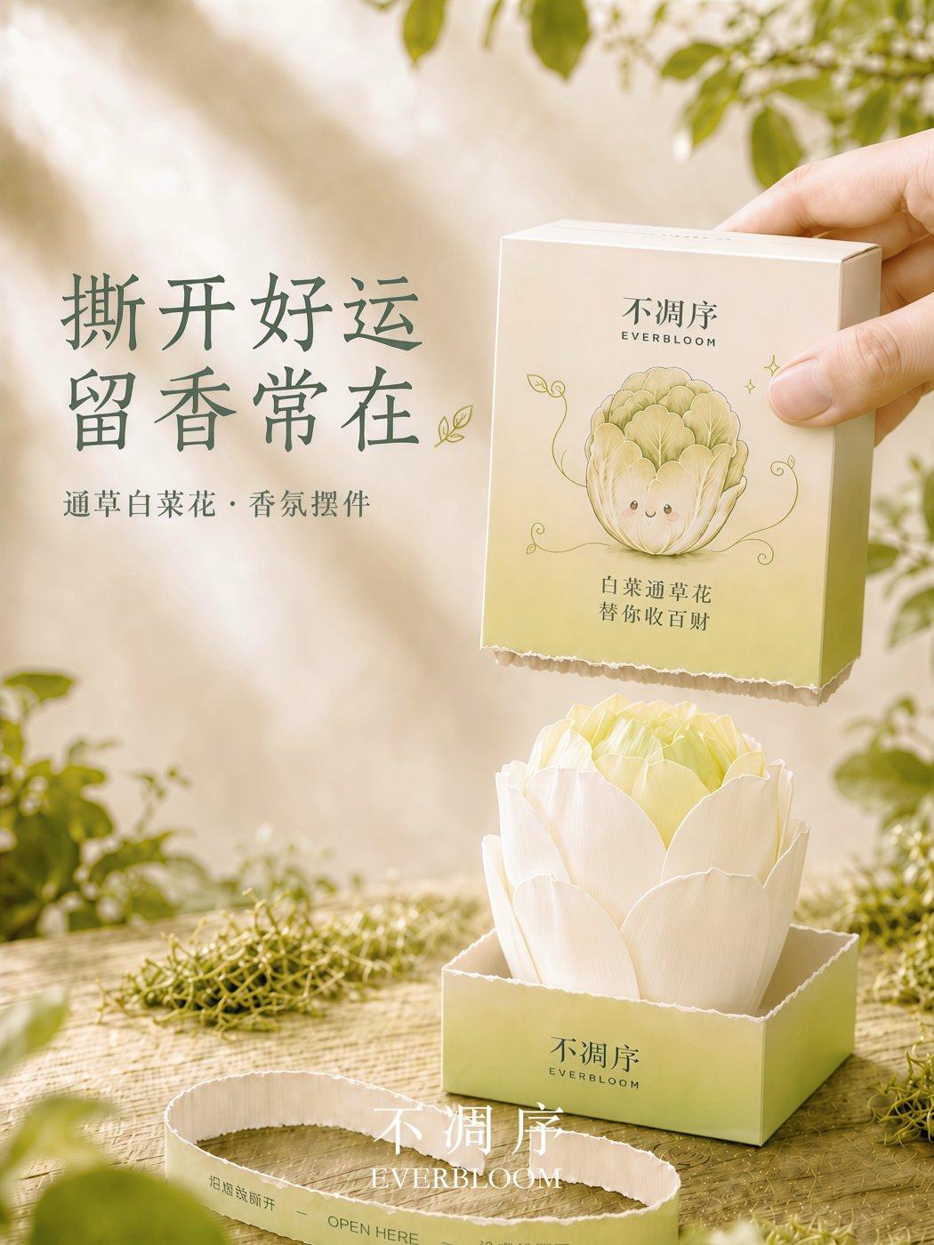 通草·白菜花 产品展示